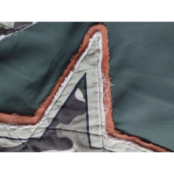 Custom One Off Vintage MA-1 Bomber Flight Jacket ACES AIRFIELD Sz xl Reversible - Picture 15 of 16